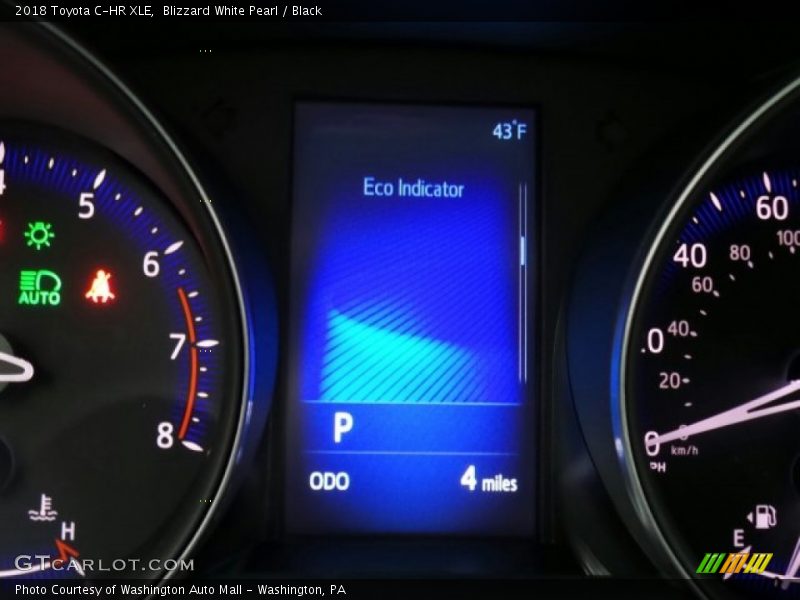 Blizzard White Pearl / Black 2018 Toyota C-HR XLE