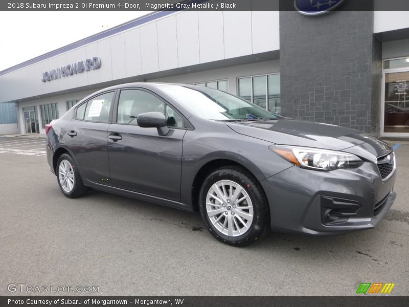 Magnetite Gray Metallic / Black 2018 Subaru Impreza 2.0i Premium 4-Door