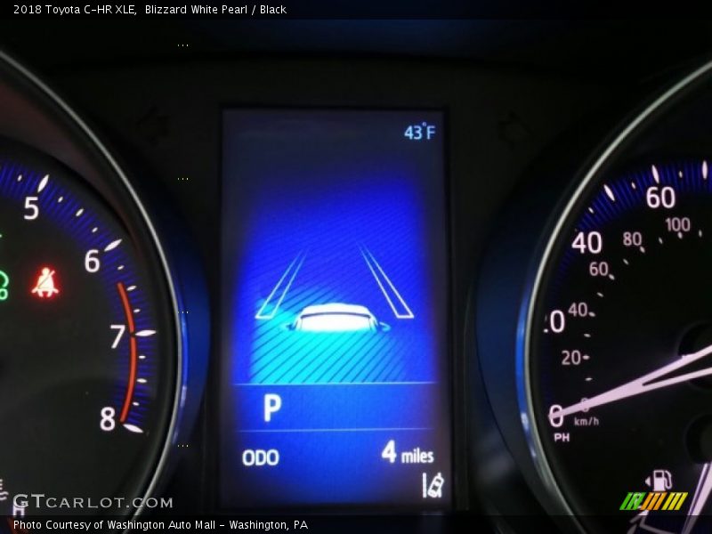 Blizzard White Pearl / Black 2018 Toyota C-HR XLE