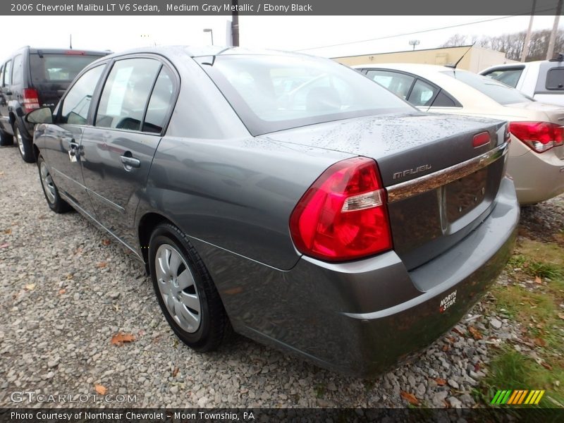 Medium Gray Metallic / Ebony Black 2006 Chevrolet Malibu LT V6 Sedan