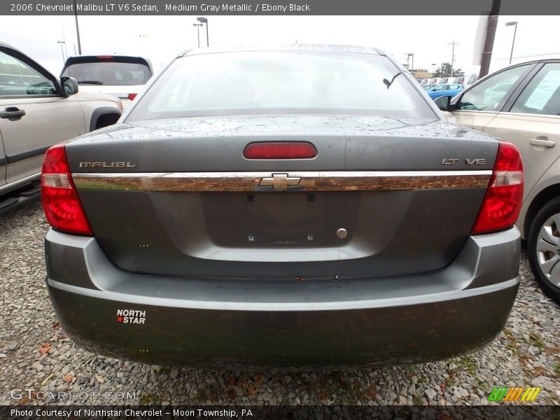 Medium Gray Metallic / Ebony Black 2006 Chevrolet Malibu LT V6 Sedan