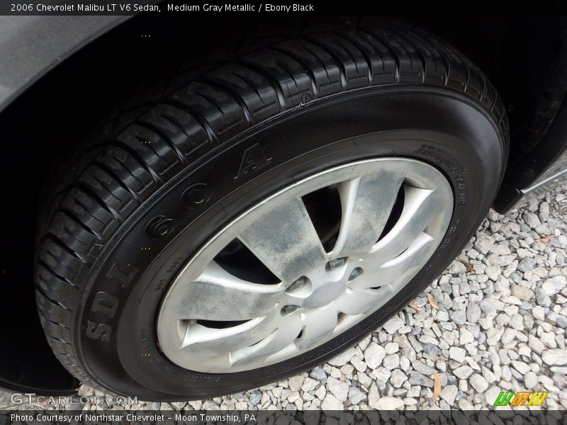 Medium Gray Metallic / Ebony Black 2006 Chevrolet Malibu LT V6 Sedan