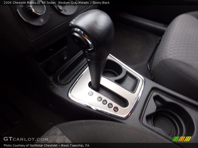 Medium Gray Metallic / Ebony Black 2006 Chevrolet Malibu LT V6 Sedan
