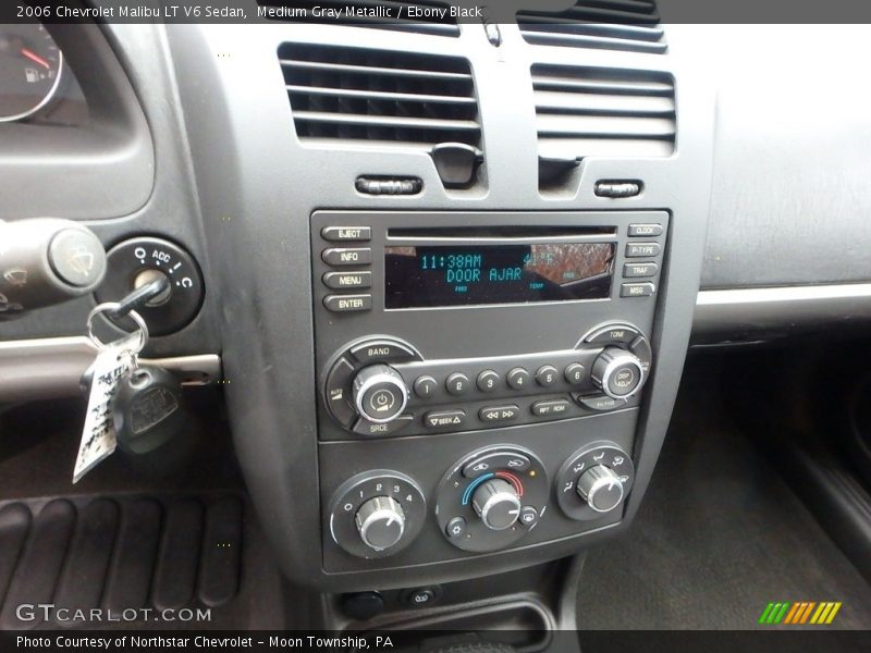Medium Gray Metallic / Ebony Black 2006 Chevrolet Malibu LT V6 Sedan