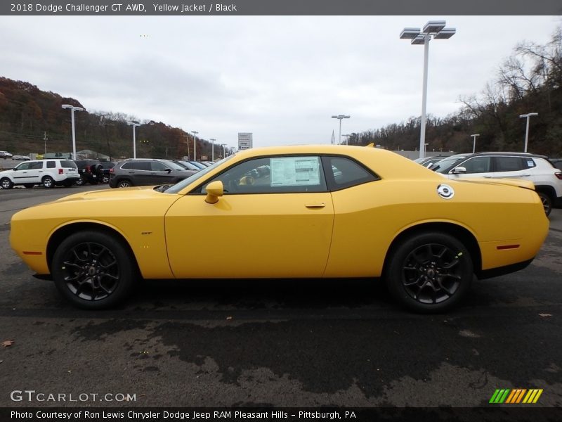  2018 Challenger GT AWD Yellow Jacket