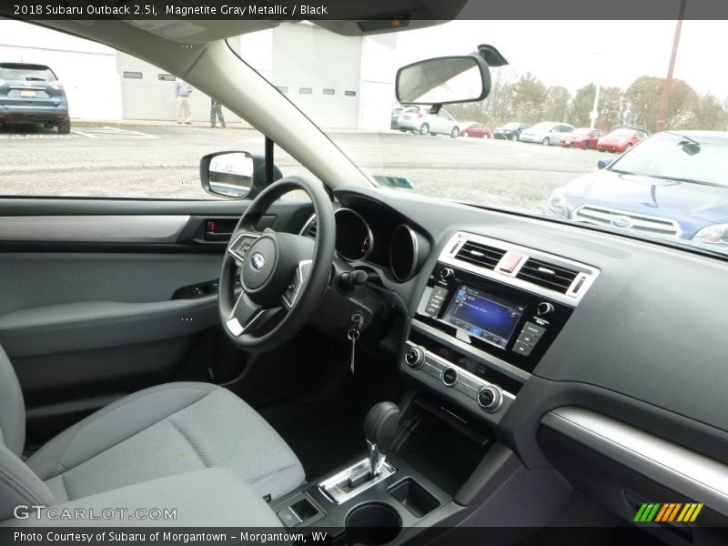 Magnetite Gray Metallic / Black 2018 Subaru Outback 2.5i