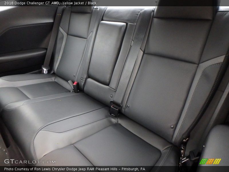 Rear Seat of 2018 Challenger GT AWD