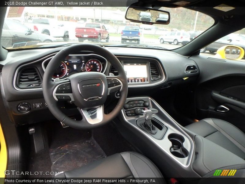  2018 Challenger GT AWD Black Interior