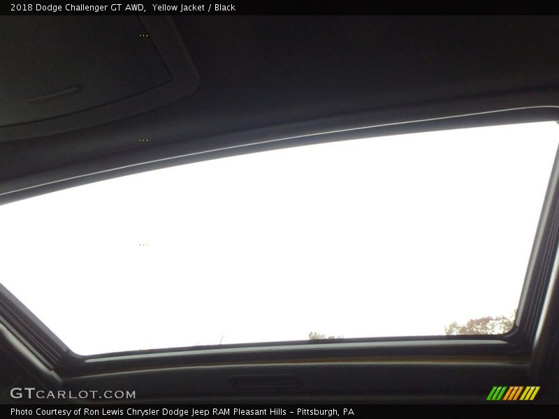 Yellow Jacket / Black 2018 Dodge Challenger GT AWD