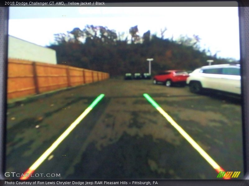 Yellow Jacket / Black 2018 Dodge Challenger GT AWD