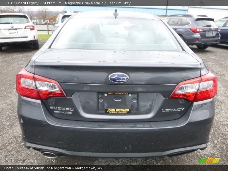Magnetite Gray Metallic / Titanium Gray 2018 Subaru Legacy 2.5i Premium