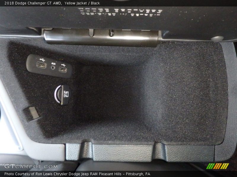 Yellow Jacket / Black 2018 Dodge Challenger GT AWD