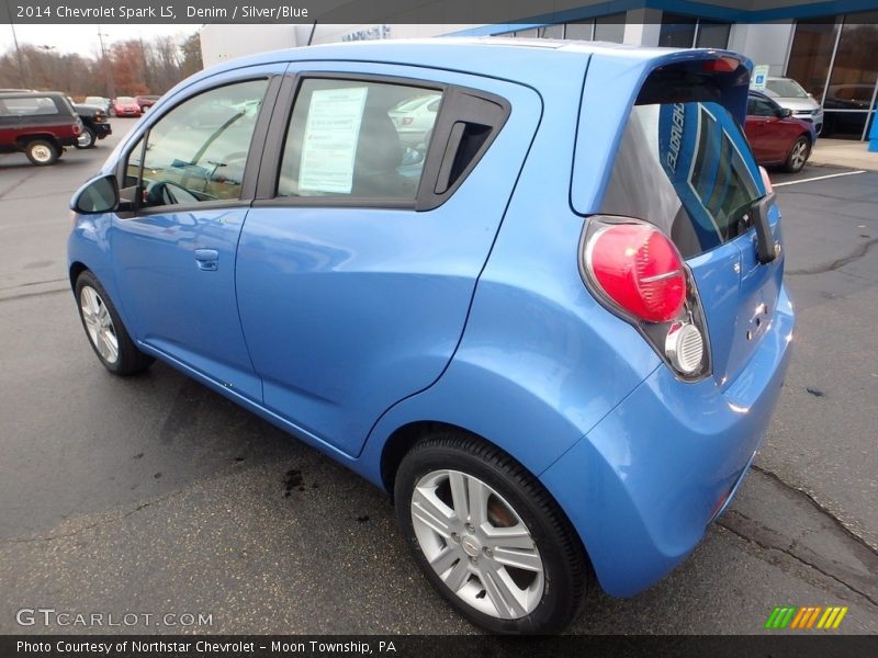 Denim / Silver/Blue 2014 Chevrolet Spark LS