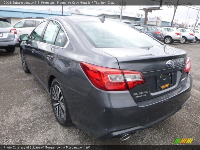 Magnetite Gray Metallic / Titanium Gray 2018 Subaru Legacy 2.5i Premium