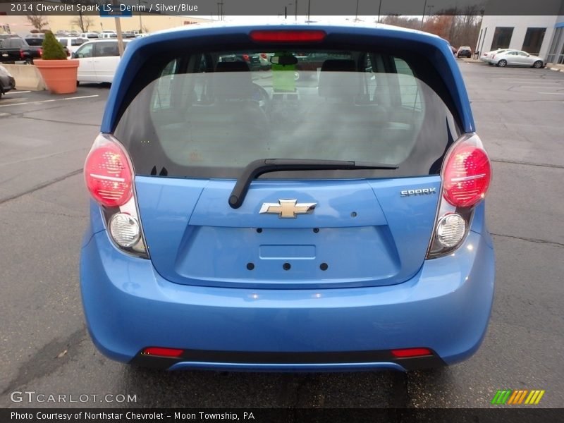 Denim / Silver/Blue 2014 Chevrolet Spark LS