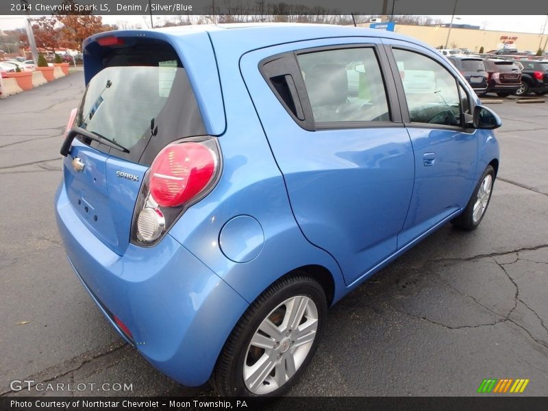 Denim / Silver/Blue 2014 Chevrolet Spark LS