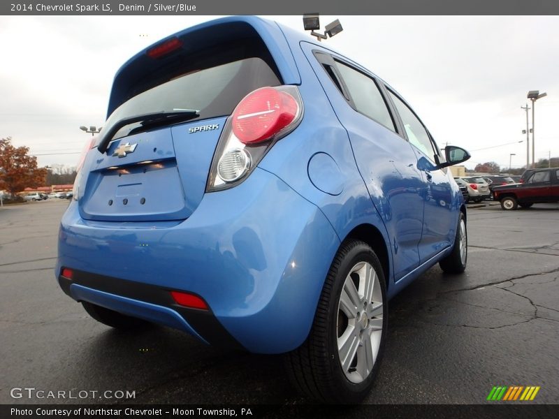 Denim / Silver/Blue 2014 Chevrolet Spark LS