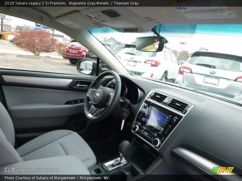 Magnetite Gray Metallic / Titanium Gray 2018 Subaru Legacy 2.5i Premium