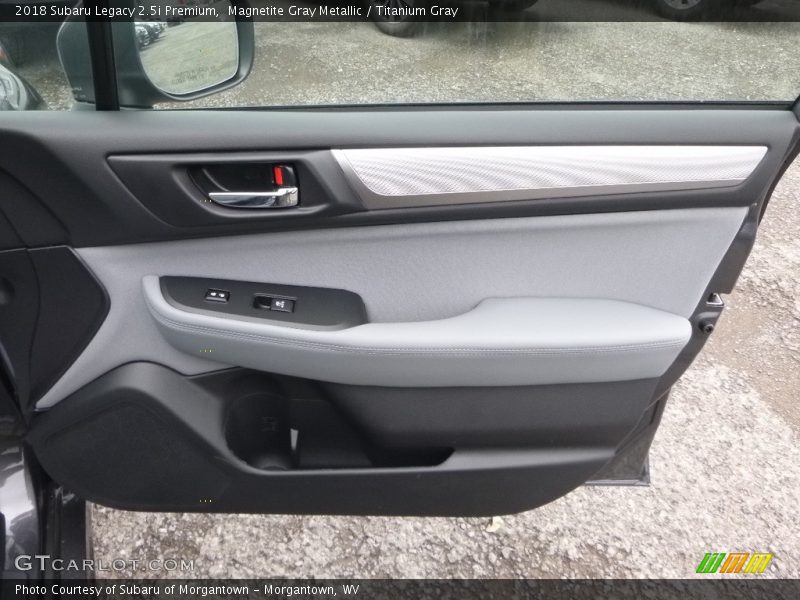 Magnetite Gray Metallic / Titanium Gray 2018 Subaru Legacy 2.5i Premium