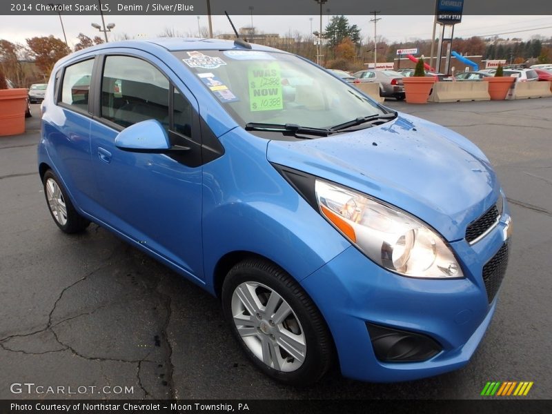 Denim / Silver/Blue 2014 Chevrolet Spark LS