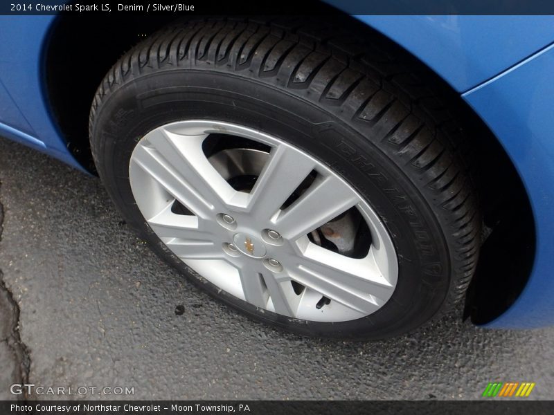 Denim / Silver/Blue 2014 Chevrolet Spark LS