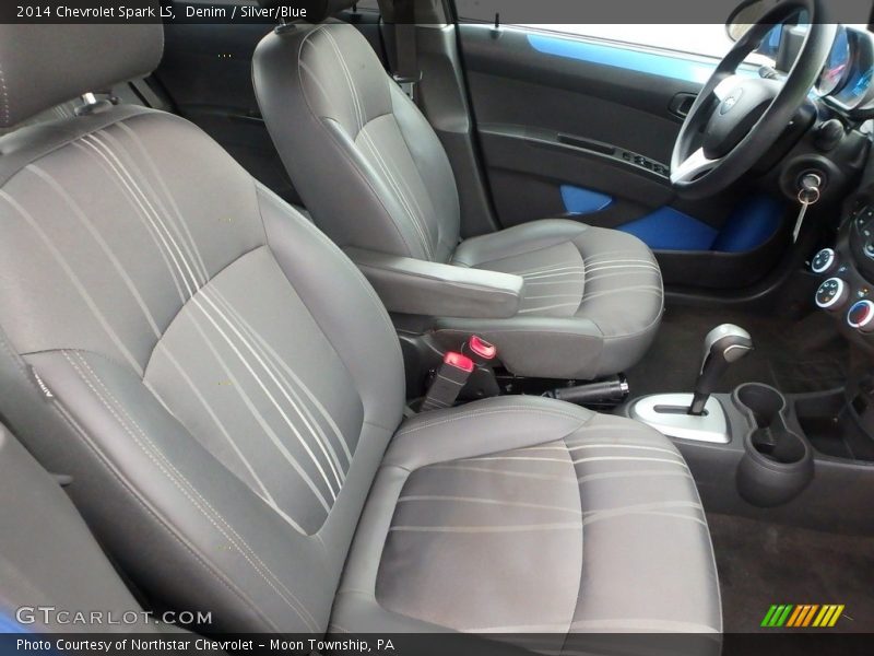 Denim / Silver/Blue 2014 Chevrolet Spark LS