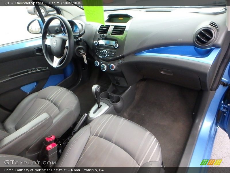 Denim / Silver/Blue 2014 Chevrolet Spark LS