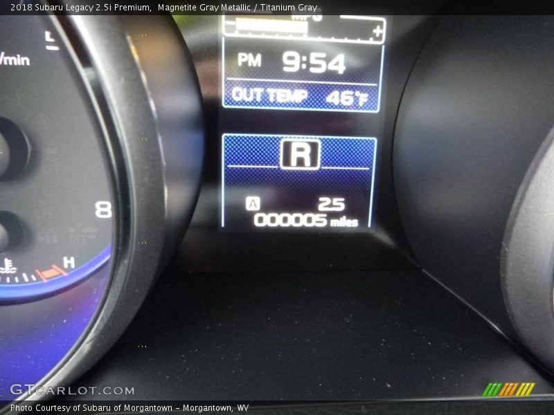 Magnetite Gray Metallic / Titanium Gray 2018 Subaru Legacy 2.5i Premium