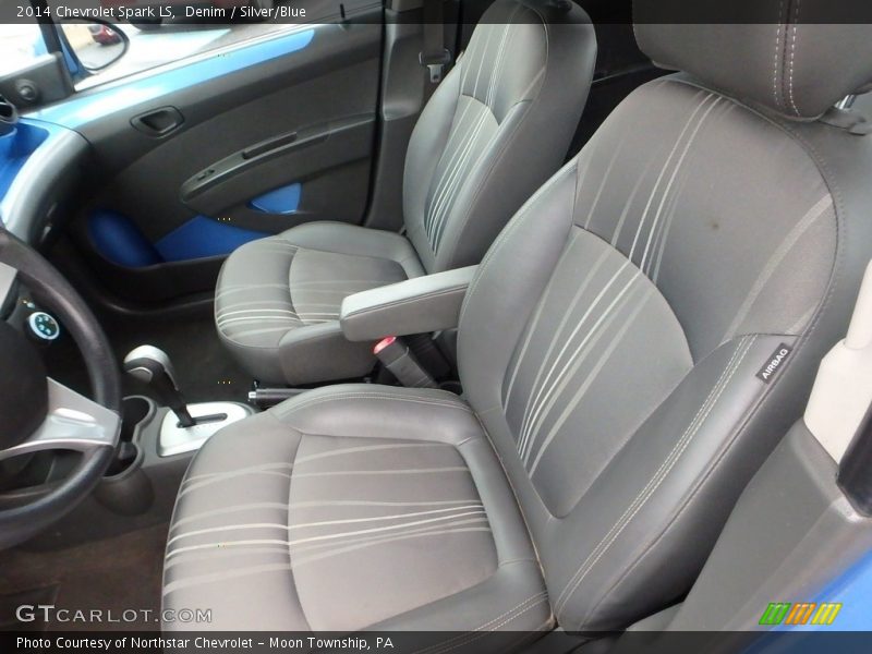 Denim / Silver/Blue 2014 Chevrolet Spark LS
