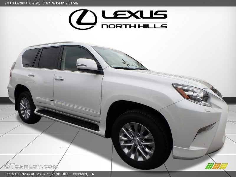 Starfire Pearl / Sepia 2018 Lexus GX 460