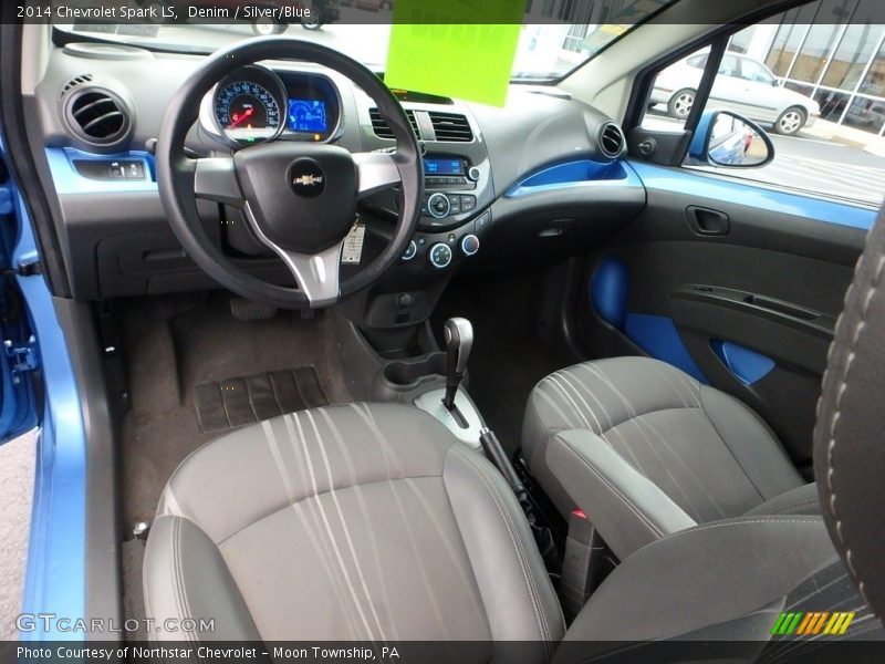 Denim / Silver/Blue 2014 Chevrolet Spark LS