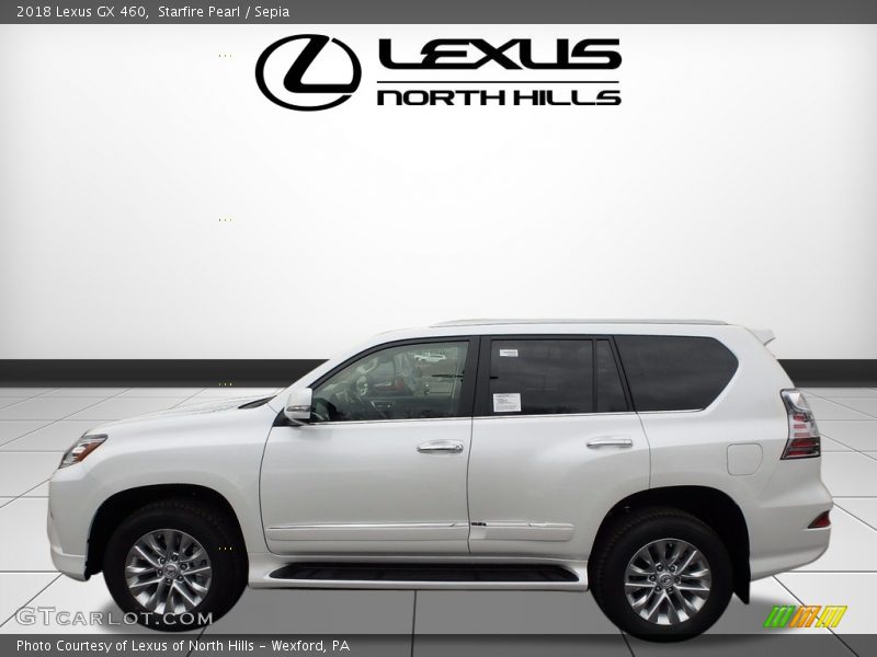 Starfire Pearl / Sepia 2018 Lexus GX 460