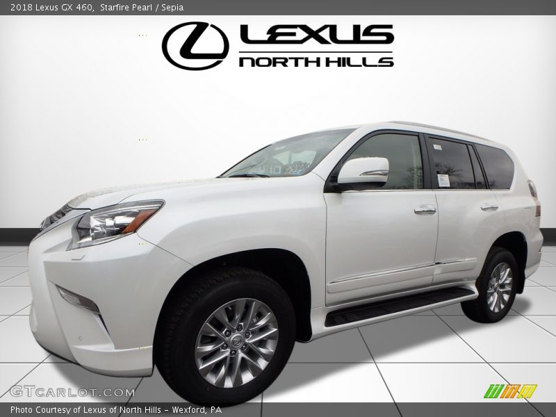 Starfire Pearl / Sepia 2018 Lexus GX 460