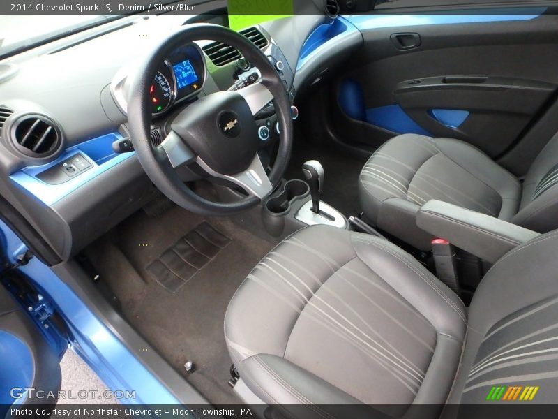 Denim / Silver/Blue 2014 Chevrolet Spark LS