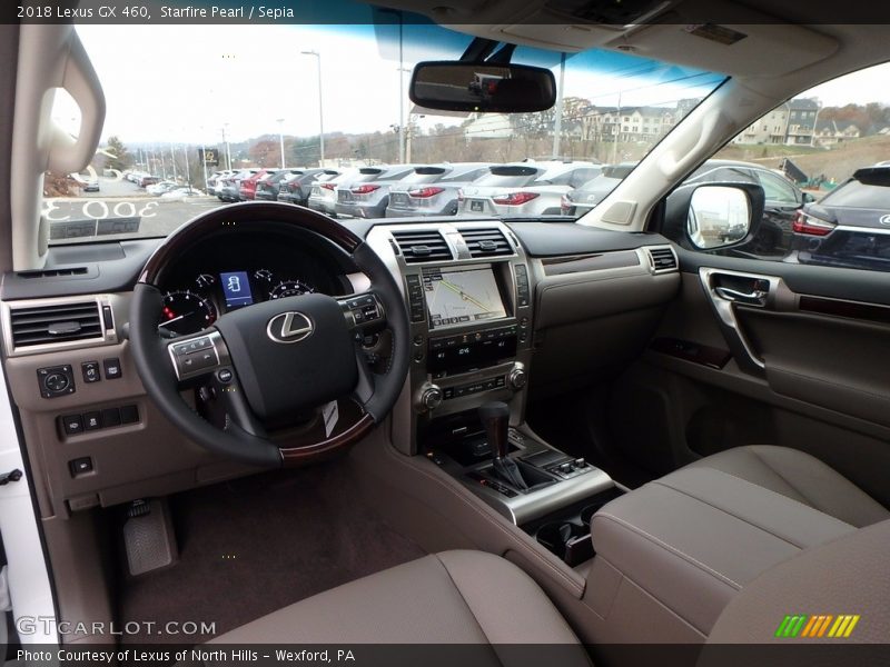 Starfire Pearl / Sepia 2018 Lexus GX 460