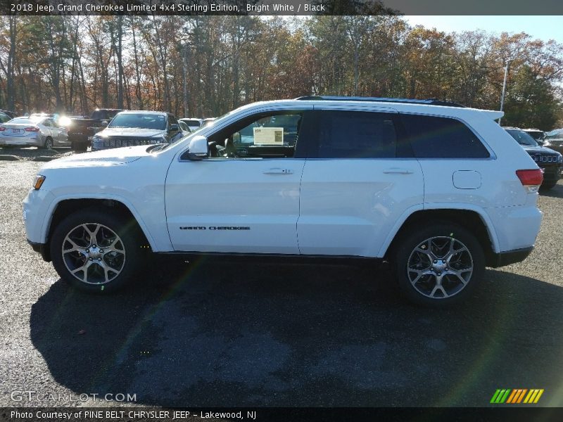 Bright White / Black 2018 Jeep Grand Cherokee Limited 4x4 Sterling Edition
