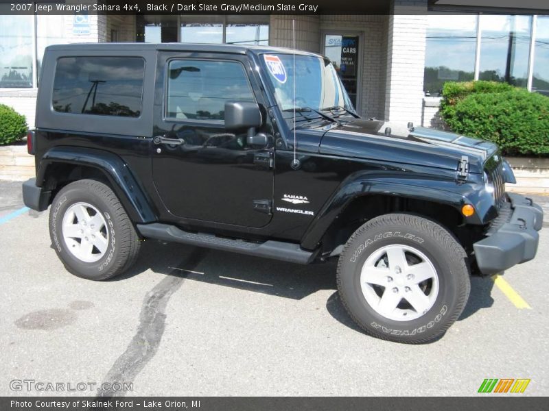 Black / Dark Slate Gray/Medium Slate Gray 2007 Jeep Wrangler Sahara 4x4