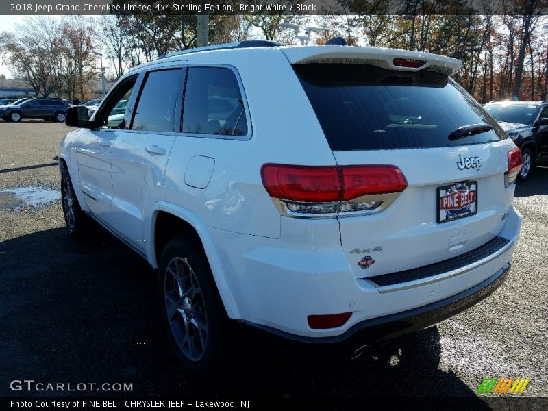 Bright White / Black 2018 Jeep Grand Cherokee Limited 4x4 Sterling Edition