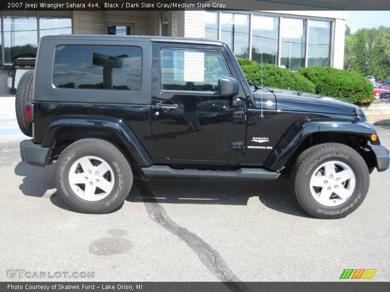 Black / Dark Slate Gray/Medium Slate Gray 2007 Jeep Wrangler Sahara 4x4