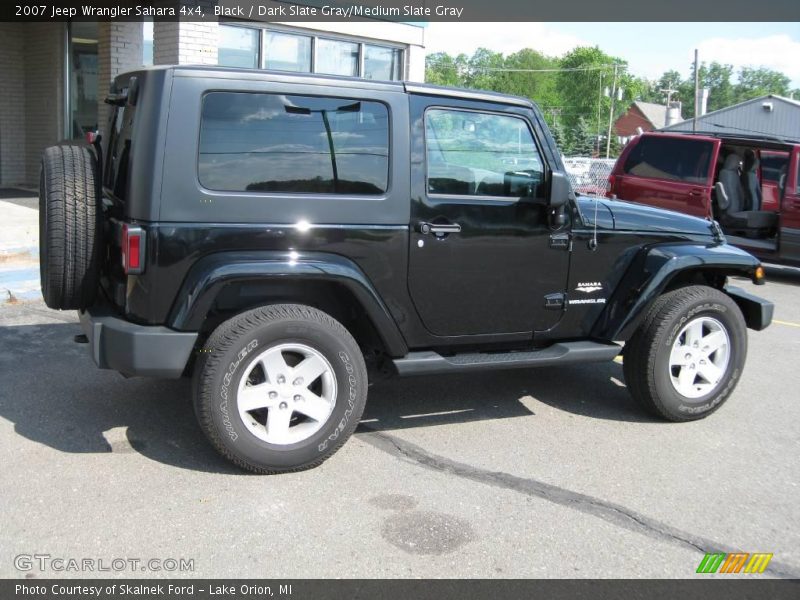 Black / Dark Slate Gray/Medium Slate Gray 2007 Jeep Wrangler Sahara 4x4