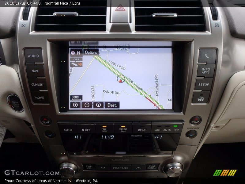 Nightfall Mica / Ecru 2018 Lexus GX 460