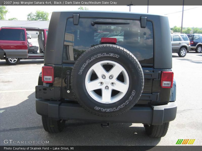 Black / Dark Slate Gray/Medium Slate Gray 2007 Jeep Wrangler Sahara 4x4