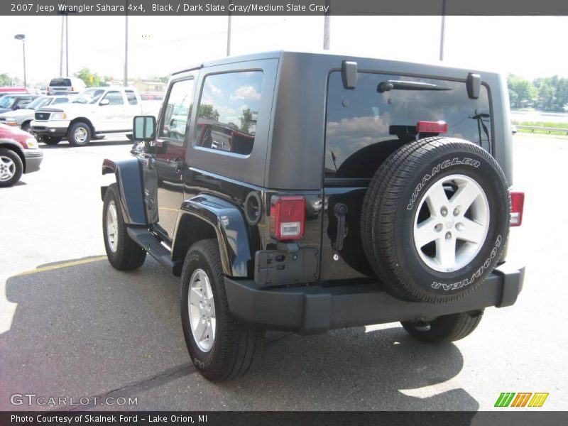Black / Dark Slate Gray/Medium Slate Gray 2007 Jeep Wrangler Sahara 4x4