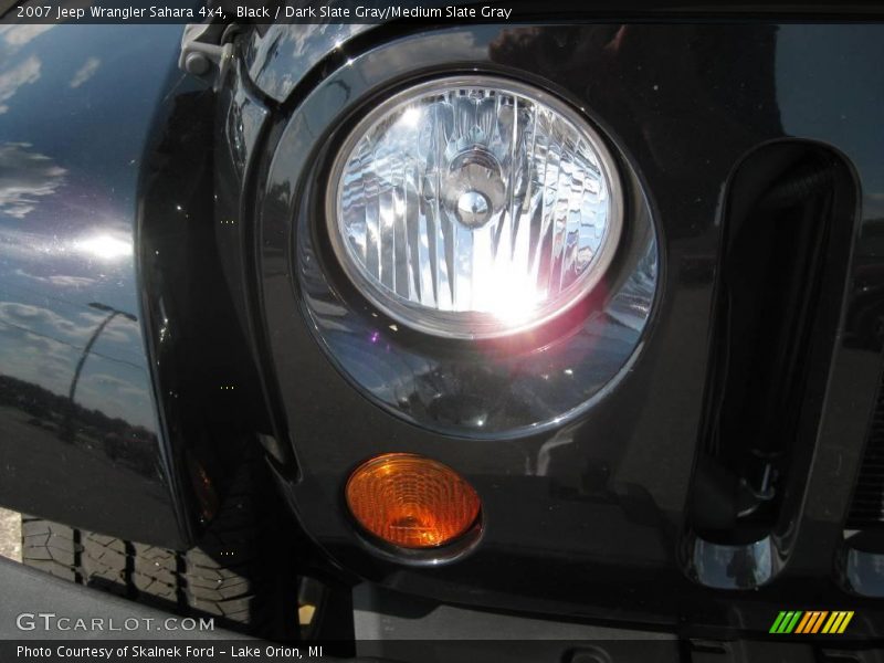 Black / Dark Slate Gray/Medium Slate Gray 2007 Jeep Wrangler Sahara 4x4
