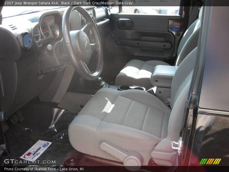 Black / Dark Slate Gray/Medium Slate Gray 2007 Jeep Wrangler Sahara 4x4