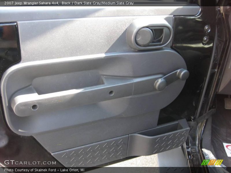 Black / Dark Slate Gray/Medium Slate Gray 2007 Jeep Wrangler Sahara 4x4