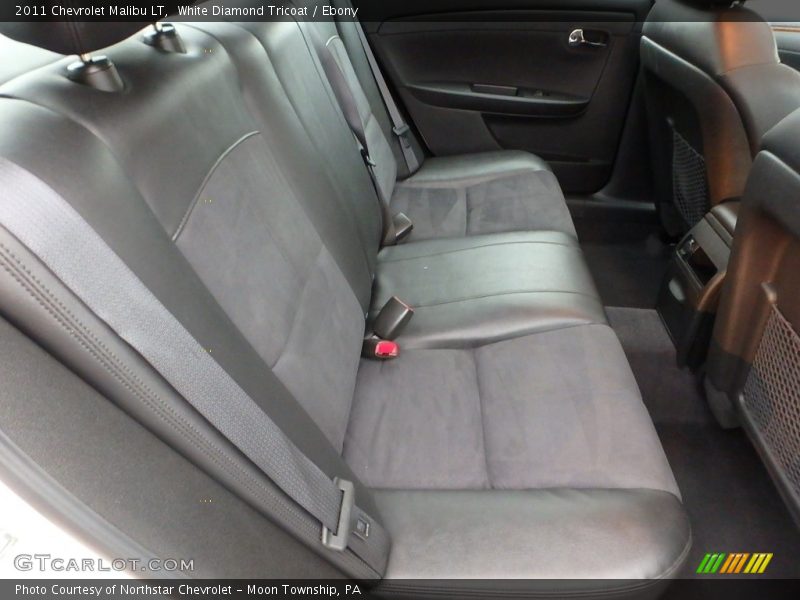 White Diamond Tricoat / Ebony 2011 Chevrolet Malibu LT