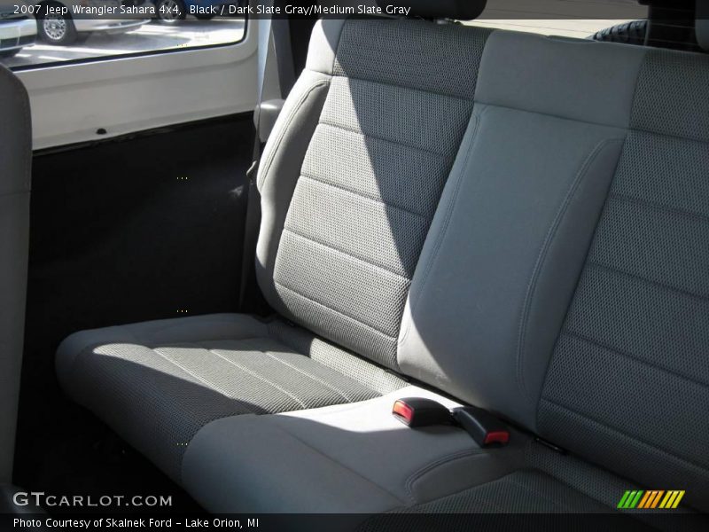 Black / Dark Slate Gray/Medium Slate Gray 2007 Jeep Wrangler Sahara 4x4