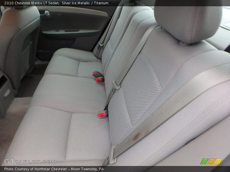 Silver Ice Metallic / Titanium 2010 Chevrolet Malibu LT Sedan