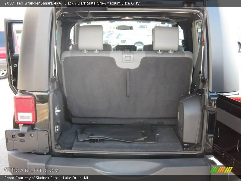 Black / Dark Slate Gray/Medium Slate Gray 2007 Jeep Wrangler Sahara 4x4